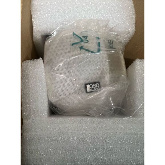 OSD Audio NERO Mini Satellite Speaker White HT Surround Sound New in Box - Picture 4 of 6